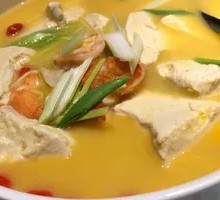 Dried Shrimp Stewed with Clay Pot Tofu