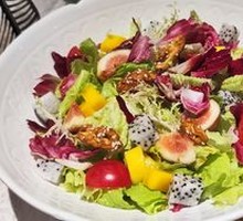 Olive Oil Amber Almonds with Fresh Vegetables