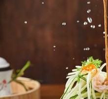 Tossed Cucumber Strips