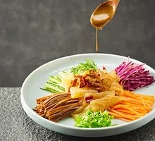 Shredded Chicken Salad Noodles