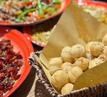 Stir-Fried Glutinous Rice Balls