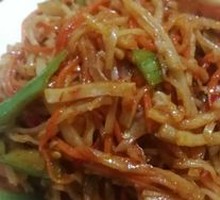 Fish-Flavored Shredded Pork with Noodles