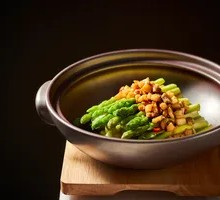 Beef Sauce Baked Asparagus