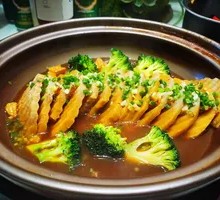 Braised Taro in Clay Pot