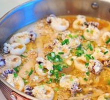 Stir-Fried Baby Squid