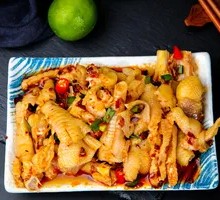 Lemon Spicy Boneless Chicken Feet