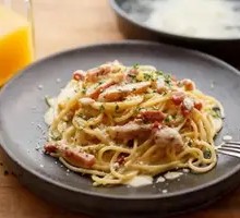 Bacon Cream Pasta