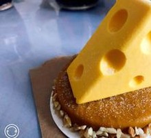 Salted Egg Yolk Cheese Cake