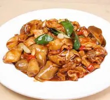Braised Button Mushrooms with Garlic