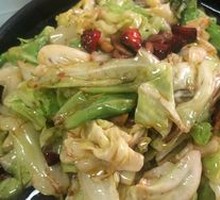 Sizzling Shredded Cabbage