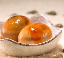 Snail Noodle Egg in Brown Sauce