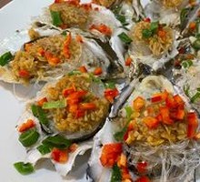 Garlic Steamed Oysters
