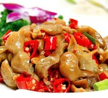 Stir-fried Pig Intestines Rice Bowl