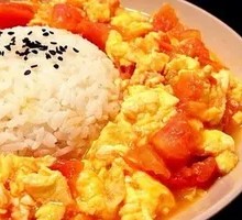 Tomato and Egg Fried Rice