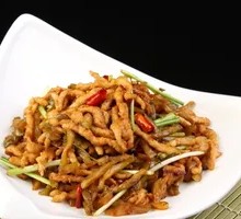 Scallion Stir-Fry with Pork over Rice