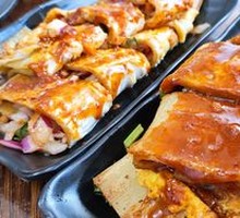 Grilled Cold Noodles (Sweet-Spicy)