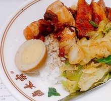 Five-Spice Chicken Leg Rice