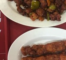 Dry-Fried Chicken Rice