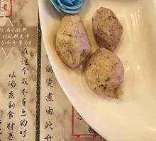 Handmade Pork Meatballs with Mushrooms