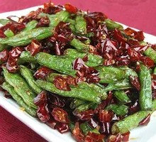 Dry-Fried Green Beans Rice