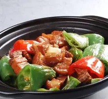 Braised Pepper with Tiger Skin