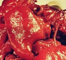 Braised Pork Elbow with Tea Tree Mushrooms