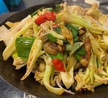 Stir-Fried Organic Cauliflower