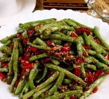 Dry-Fried Green Beans