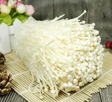 Tender Enoki Mushrooms