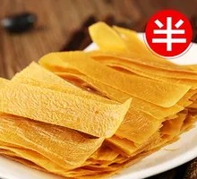 Oil-soaked tofu skin