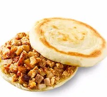 Cumin Spicy Chicken Cubes in Flatbread