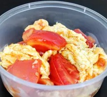 Tomato and Egg Rice for Night Snack