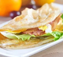 Bacon Hand-Torn Pancake