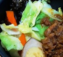 Preserved Vegetable Braised Pork Rice