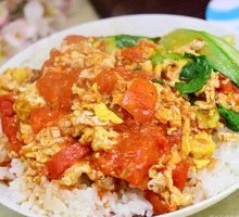 Tomato and Egg Fried Rice