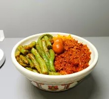 Stewed Pork and Green Beans Rice
