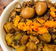 Eggplant-flavored Braised Pork Rice