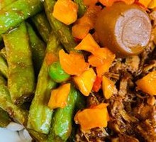 Beef and Green Bean Rice