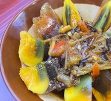 Spicy Pepper and Century Egg