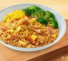 Sizzling Sausage and Egg Fried Rice