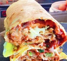 Mozzarella Ham Pancake