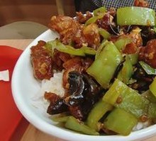 New-style Spicy Chicken Cubes Rice