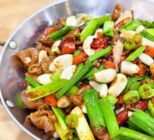 Spicy Pork Intestines Stir-fry