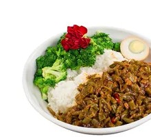 Minced Pork with Sour Beans Rice