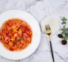 Spicy Tomato Chicken Pasta