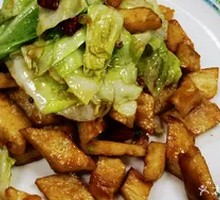 Stir-fried Cabbage Wrapped in Flatbread