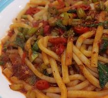 Xinjiang Fried Rice Noodles