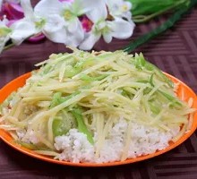 Shredded Potato Rice Bowl