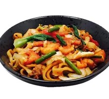 Stir-Fried Noodles with Shredded Meat