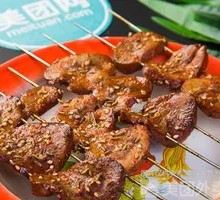 Pork Kidney Skewers